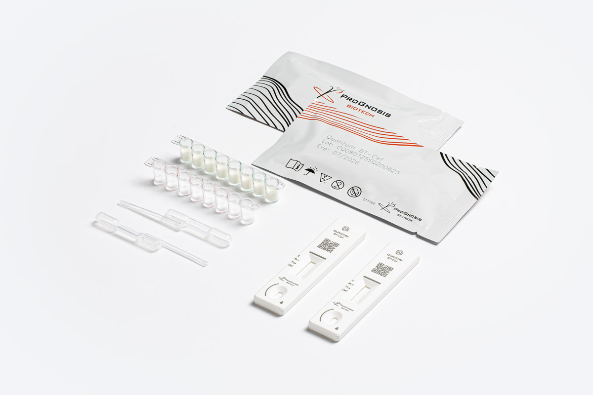 Prognosis Biotech Quantum BT-Cef test rapido latte