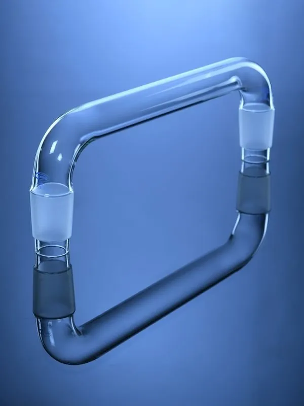 Glassco Adattatore Curva Recupero Verticale vetro laboratorio