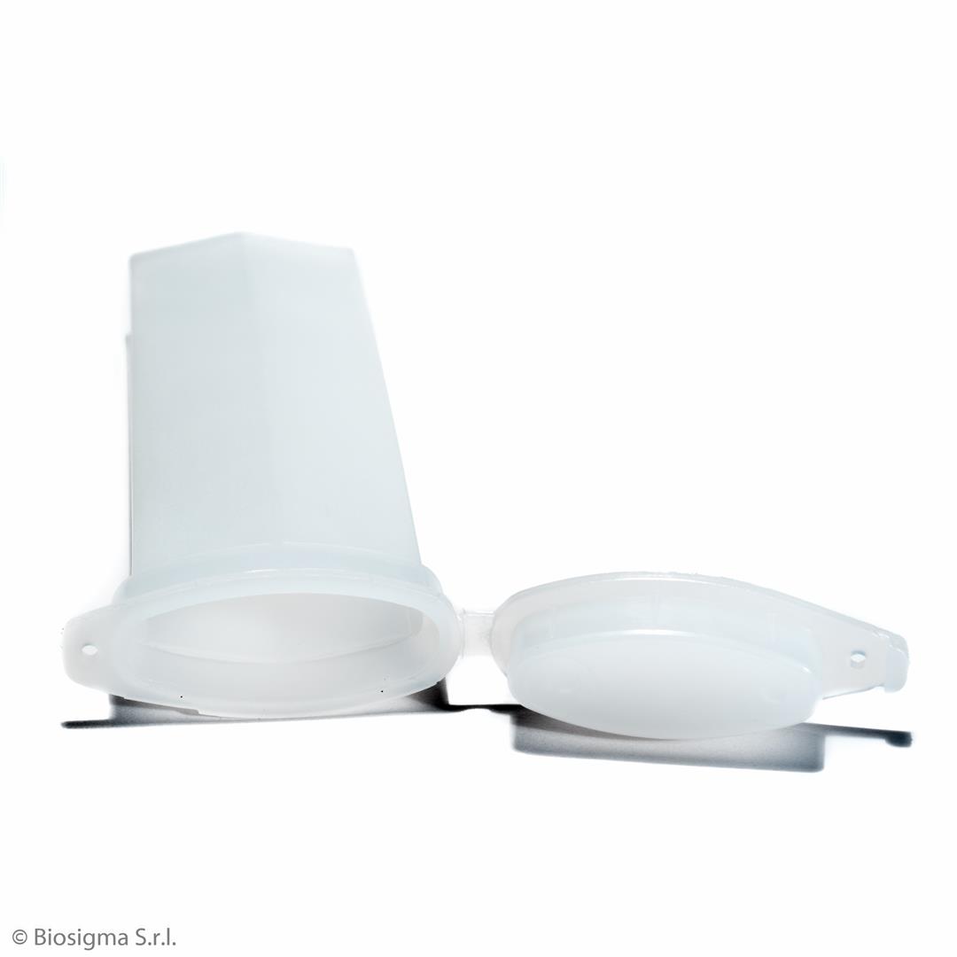 Biosigma BSI101 portavetrini 2 posti 26x76 mm in polietilene
