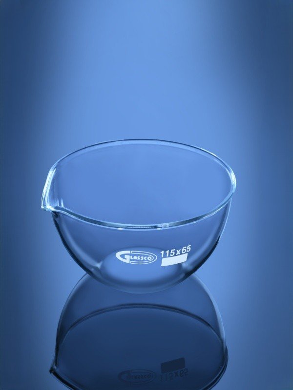 Glassco DIN capsula evaporazione vetro borosilicato 3.3