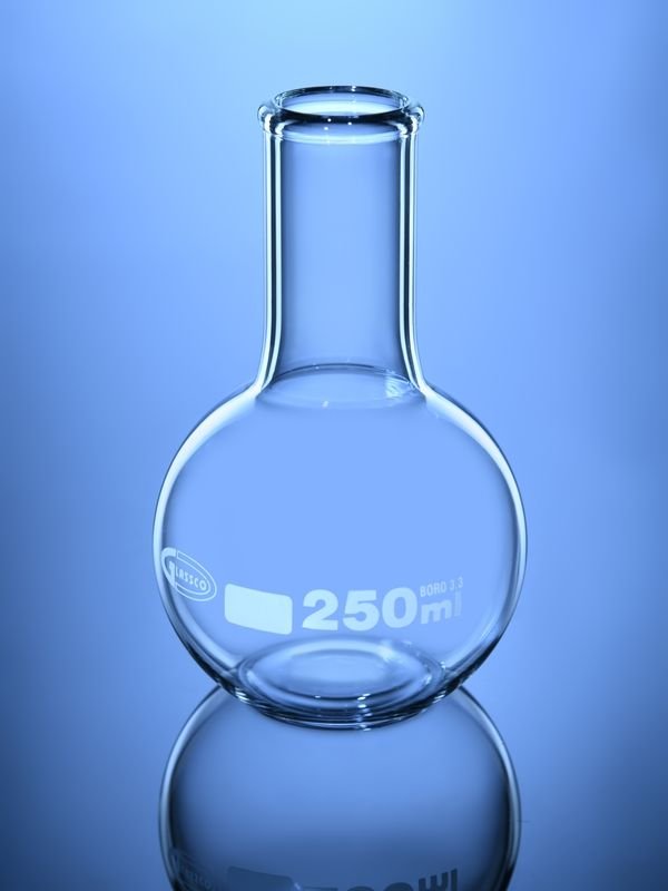 Glassco beuta fondo piano collo stretto vetro