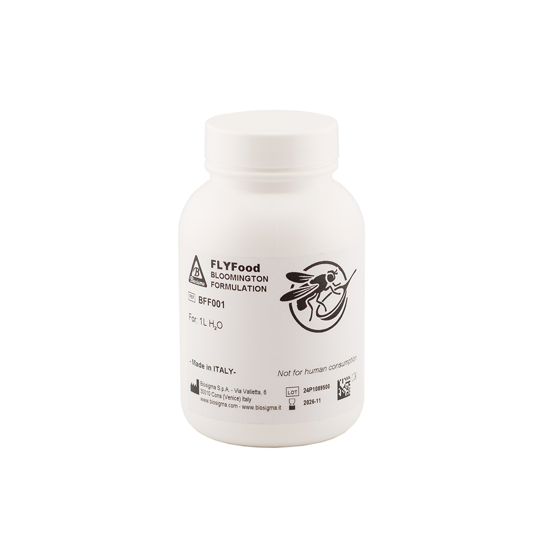 Biosigma 789004 provetta drosophila K-Resin 500 pz