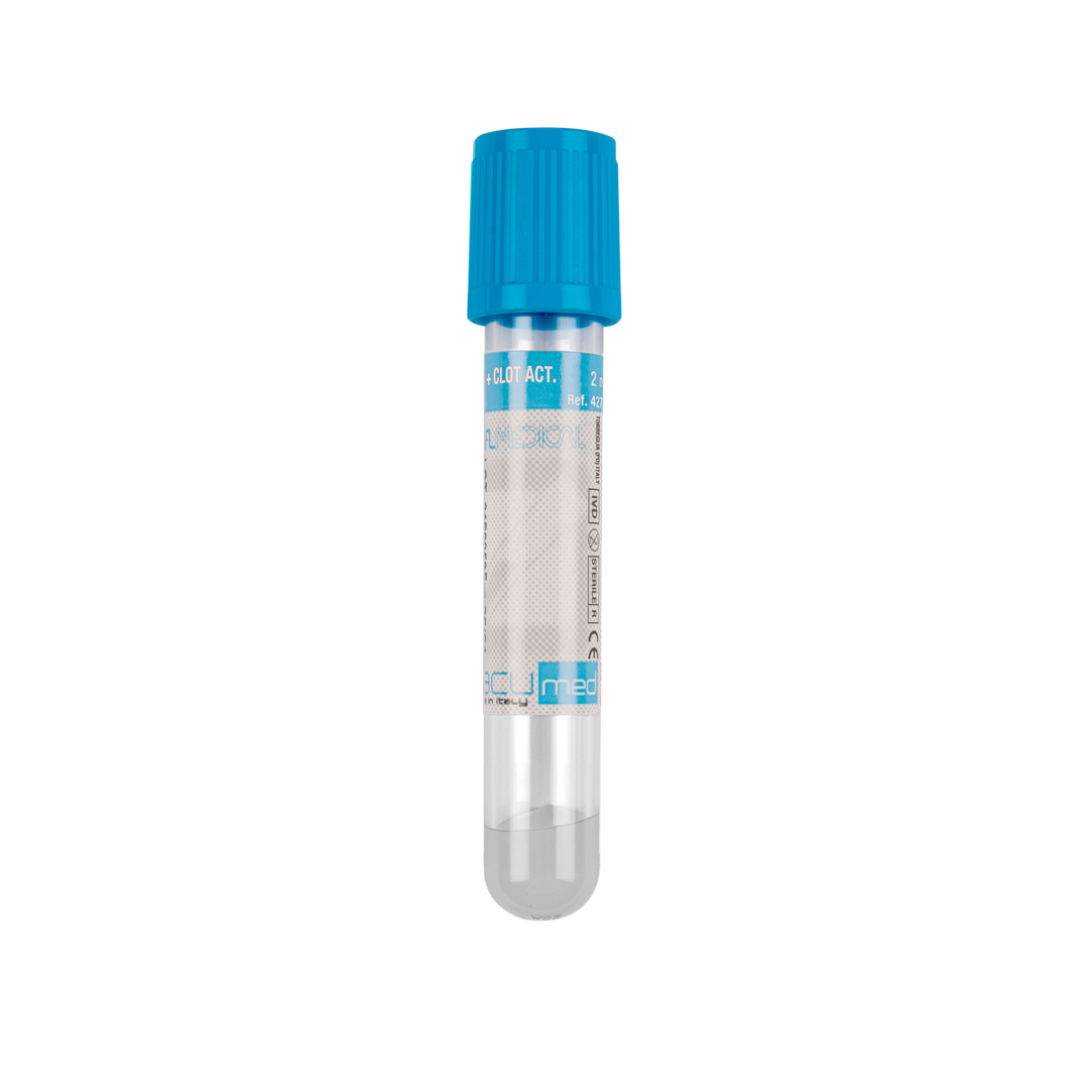 FL Medical Vacumed 42731 provetta siero gel 3,5 ml tappo blu sterile