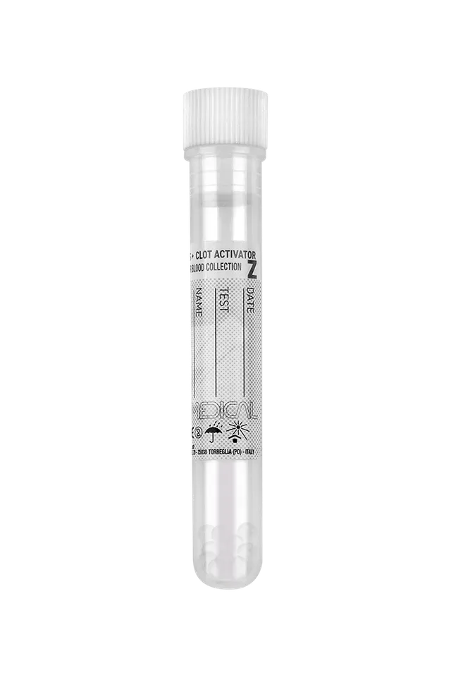 FL MEDICAL Promed provetta separatore siero siliconata