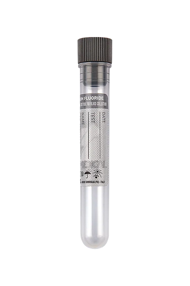 FL MEDICAL Promed 32156 Provetta fluoruro potassio 2,5 ml rack 50 pz