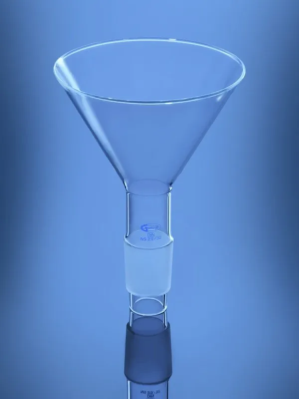 Glassco Imbuto Polveri Vetro Cono ASTM