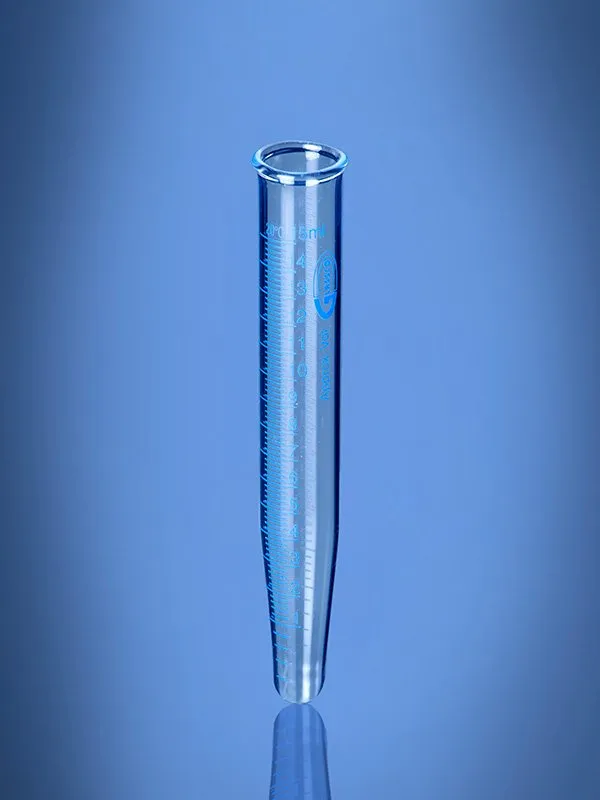Glassco Provetta centrifuga fondo conico graduata