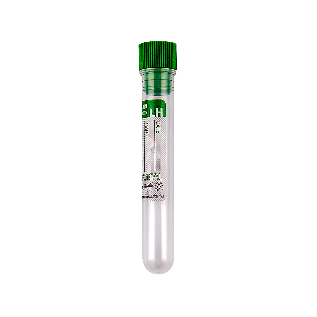 FL MEDICAL Promed 32306 provetta litio eparina 2,5 ml rack