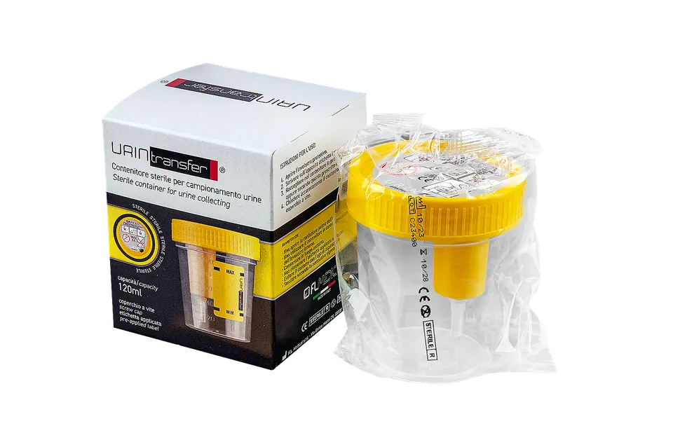 FL Medical Vacumed 25178 contenitore urina 120 ml sottovuoto