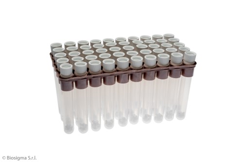 Biosigma BSTA18 provetta 10 ml polipropilene con tappo
