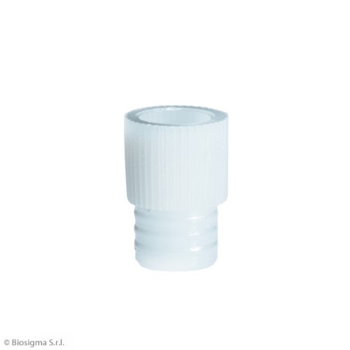 Biosigma BSA061 tappo RIA bianco Ø 11 mm polietilene
