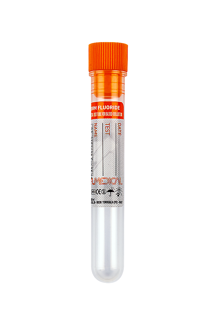 FL Medical Promed 22156 provetta fluoruro 2,5 ml rack 50 pz