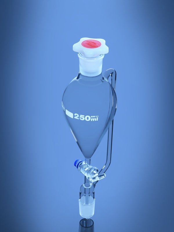 Glassco Imbuto a Pera Equalizzatore Vetro DIN ISO