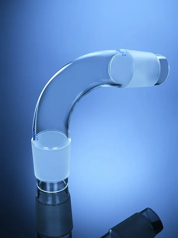 Glassco Adattatore Recovery Bend vetro uscita inclinata