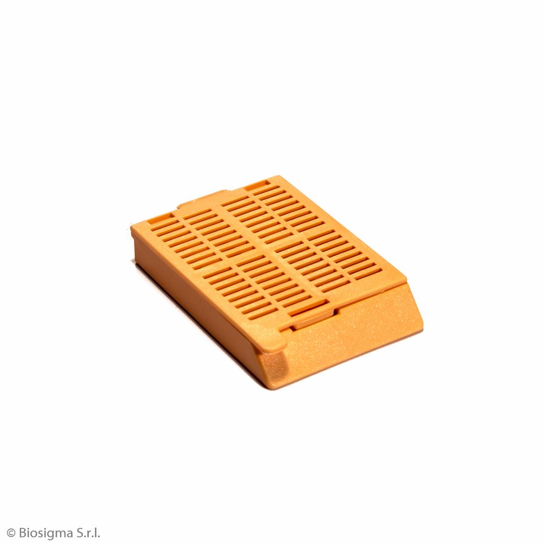 Biosigma BSI1027 cassette istologiche POM arancioni