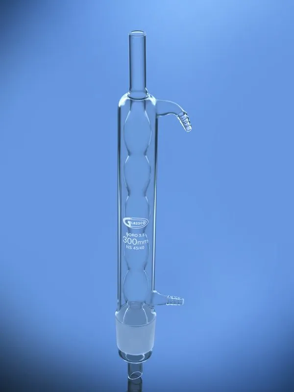 Glassco Allihn condensatore per Soxhlet vetro