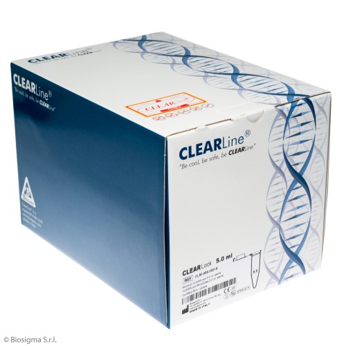 Biosigma Clear-Lock ClearLine microprovette lock DNase free
