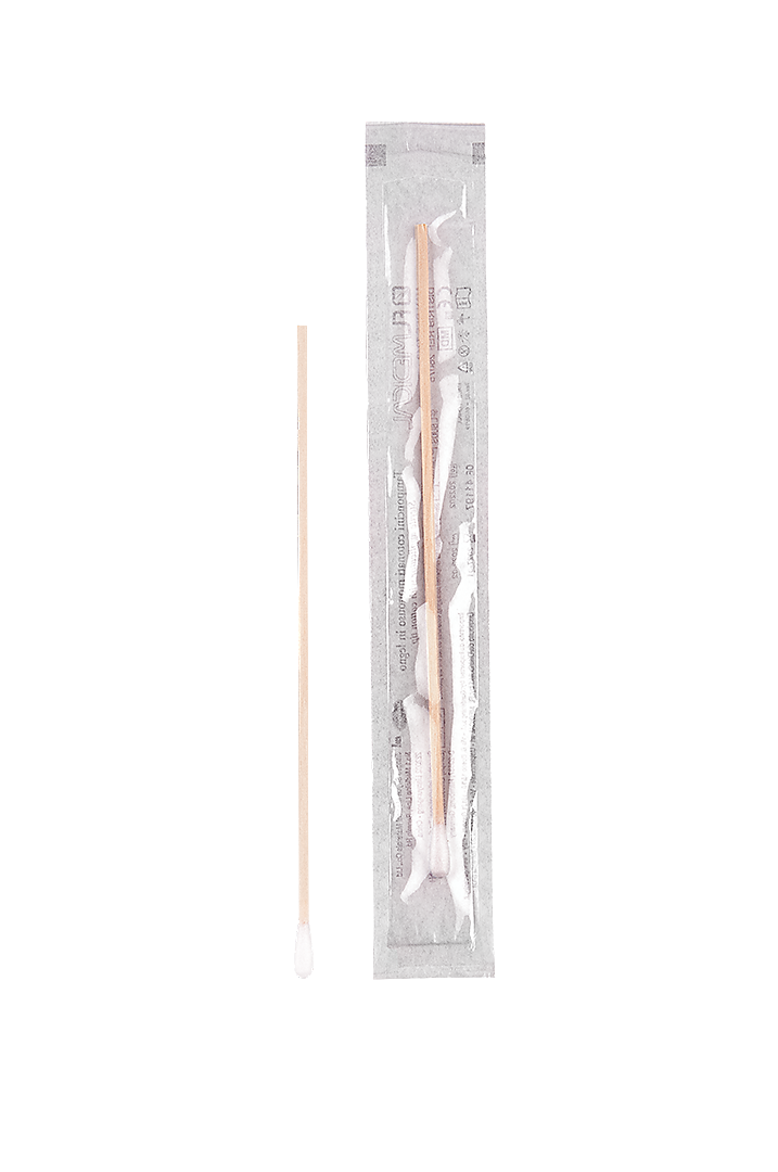 FL Medical Promed 26075 tampone legno cotone singolo