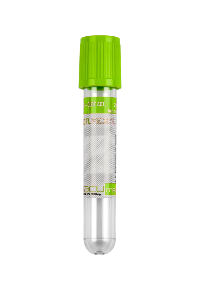 FL Medical Vacumed 42351 provetta eparina 3 ml 13x75 tappo verde
