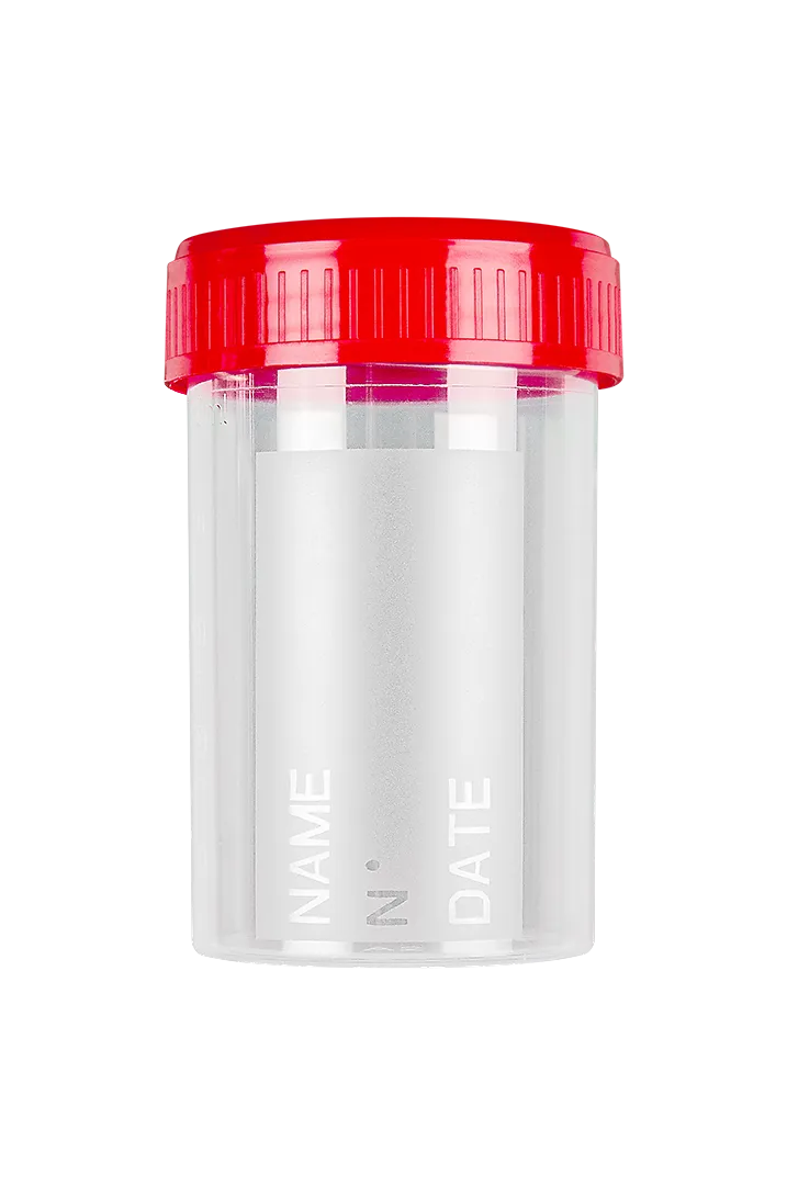 FL Medical Promed 25183 contenitore urine 60 ml tappo bianco