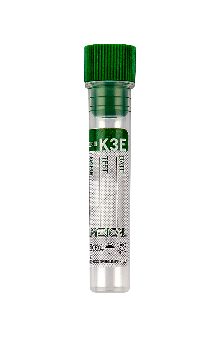 FL Medical Promed 32108 provetta K3 EDTA 1 ml tappo viola