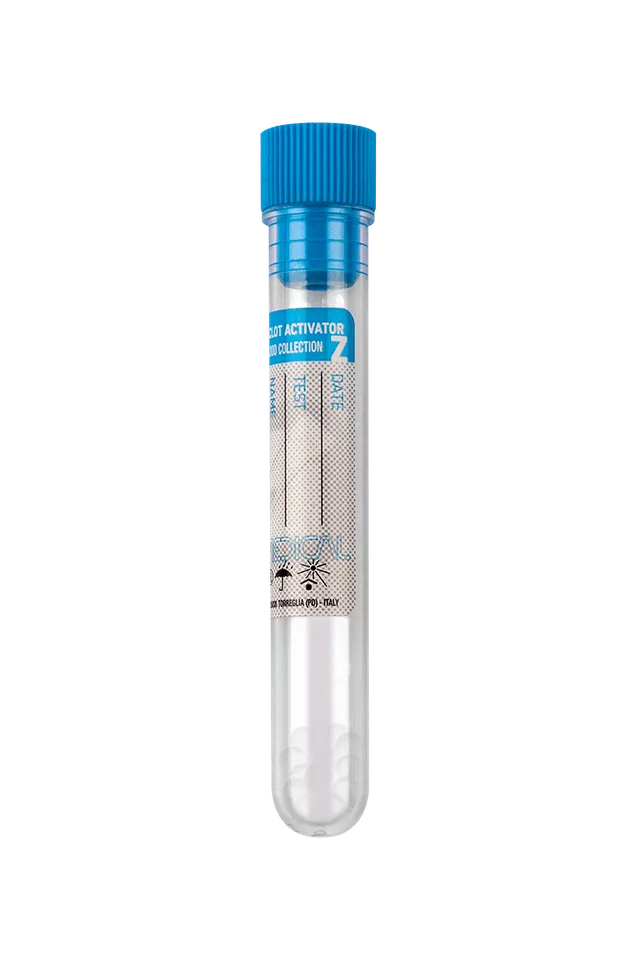 FL Medical Promed provetta siero granuli separatori rack 50 pz
