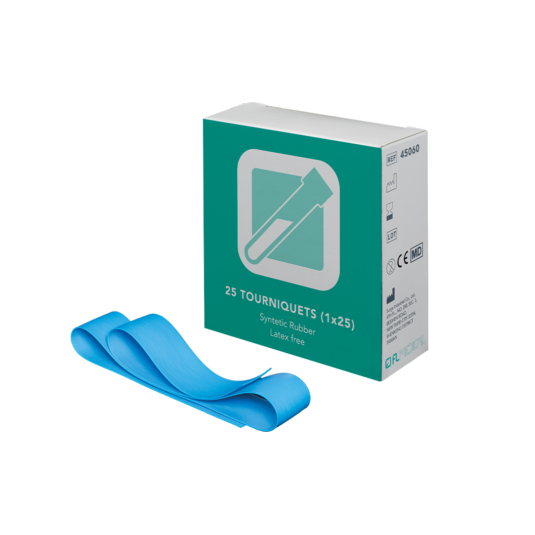 FL Medical Vacumed 45060 laccio emostatico monouso latex free azzurro