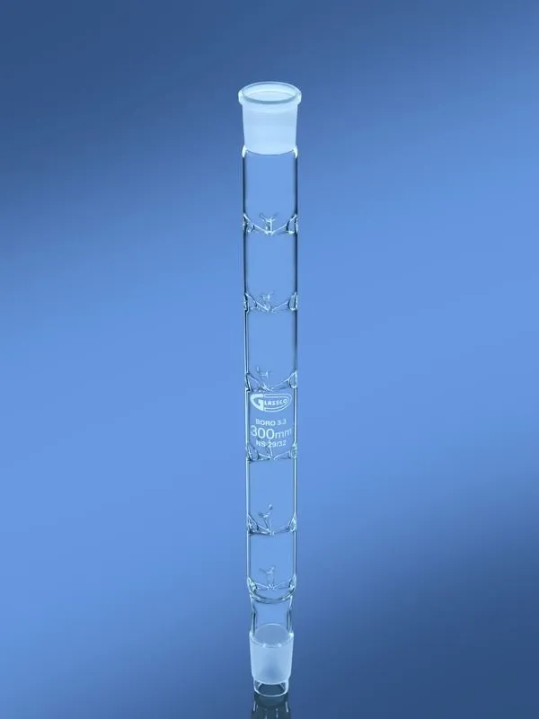 Glassco Colonna Vigreux Vetro Giunti NS da Laboratorio