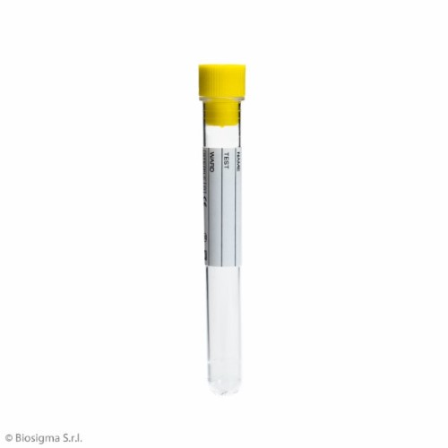 Biosigma BSM416 provette 5 ml 12x86 mm sterili con tappo