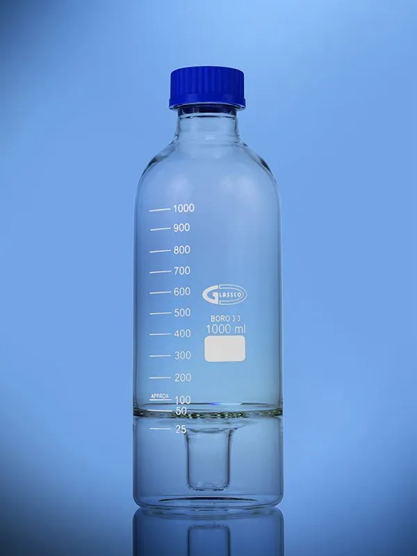 Glassco bottiglia HPLC fase mobile GL-45 vetro