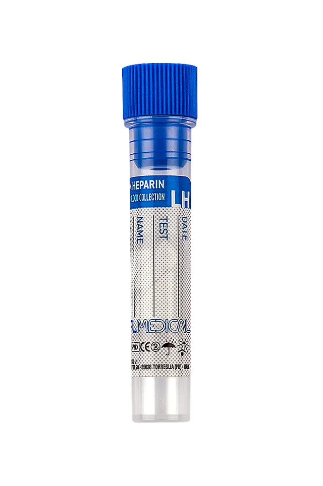 FL Medical Promed 22307 provetta litio eparina 1 ml tappo blu