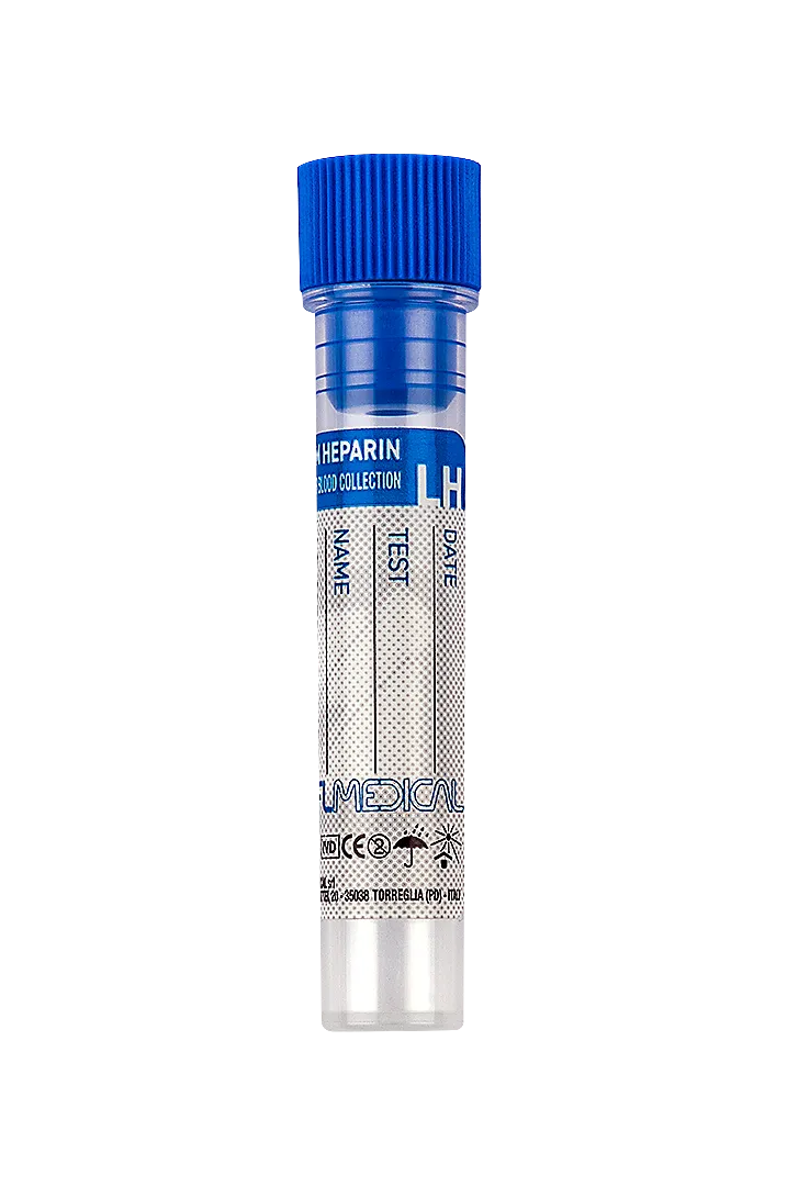 FL Medical Promed 22307 provetta litio eparina 1 ml tappo blu