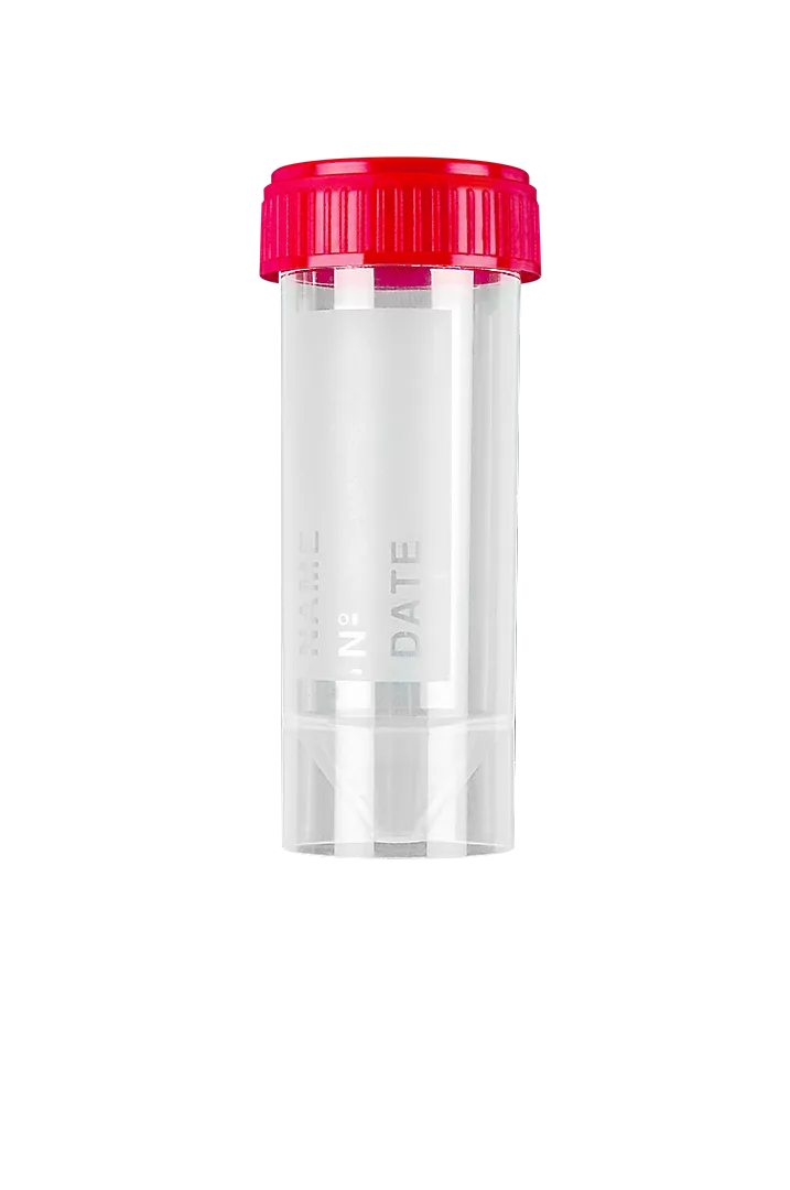 FL Medical Promed contenitore urina 30 ml tappo vite scrittura