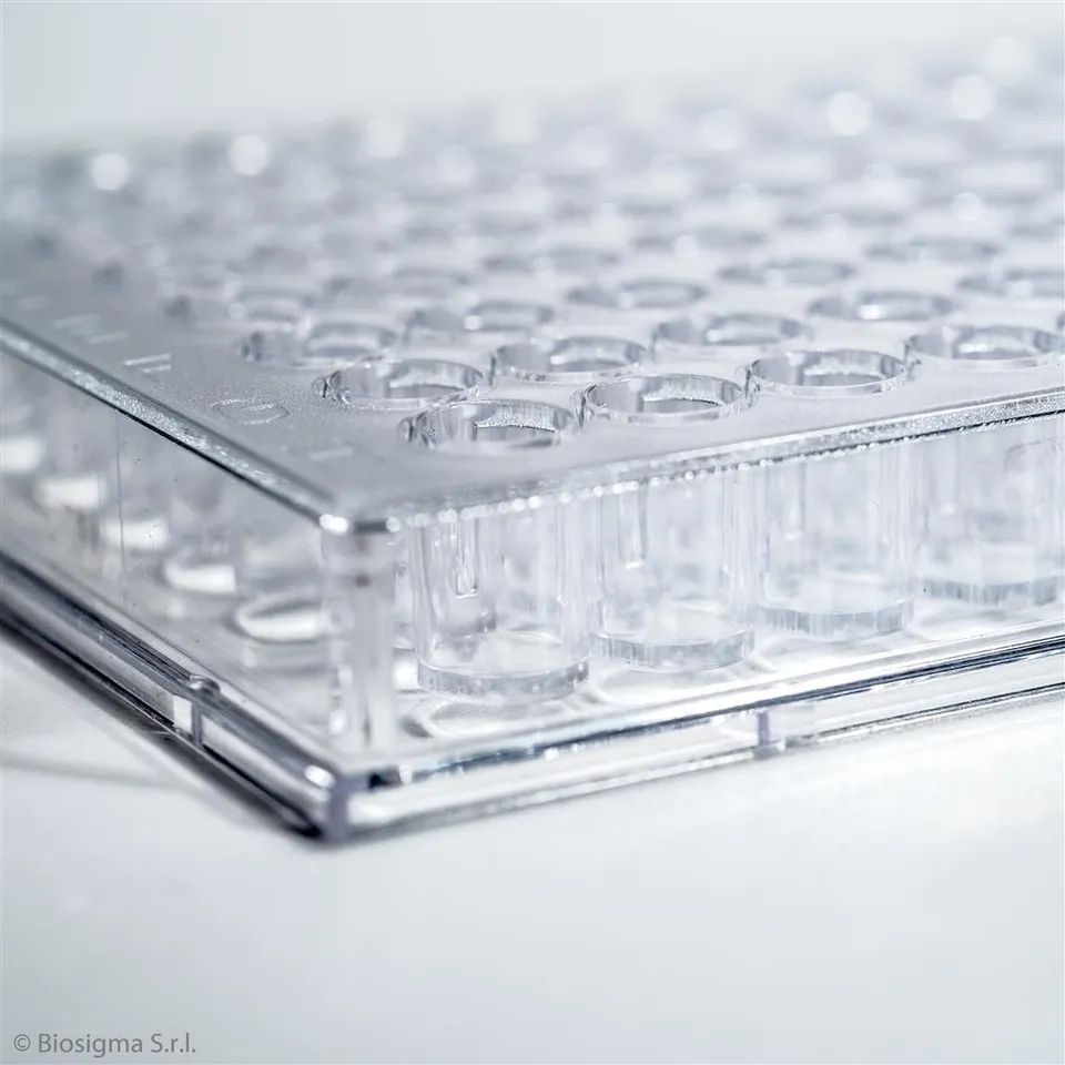 Biosigma BSD012 micropiastra 96 pozzetti fondo piatto sterile