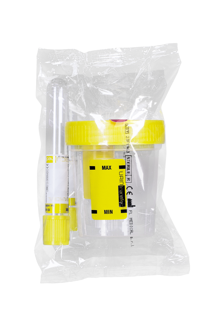 FL Medical Vacumed Urintransfer kit urine sterile 60 ml