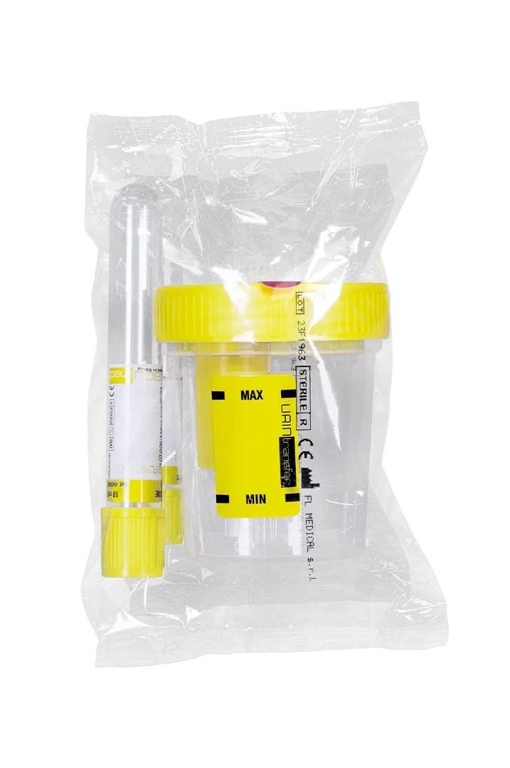 FL Medical Vacumed Urintransfer kit urine sterile 60 ml