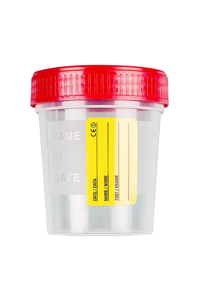 FL MEDICAL Promed contenitore urina 120 ml etichetta tappo vite