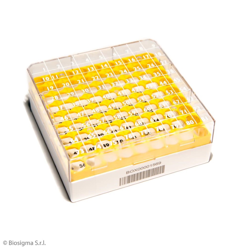 Biosigma CryoGen BSM58061B1D/G cryobox 81 posti giallo