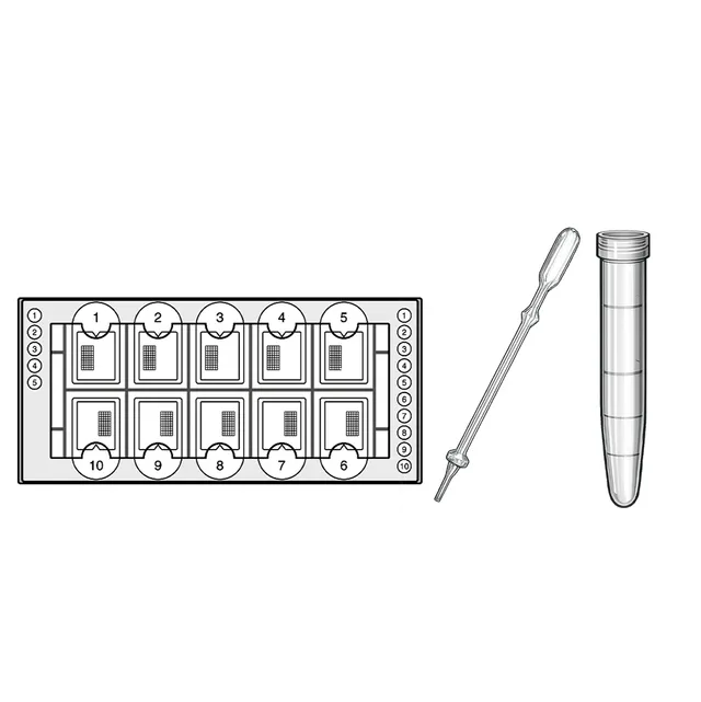 Biosigma BVS1715 kit lettura urine 10 ml 1000 determinazioni