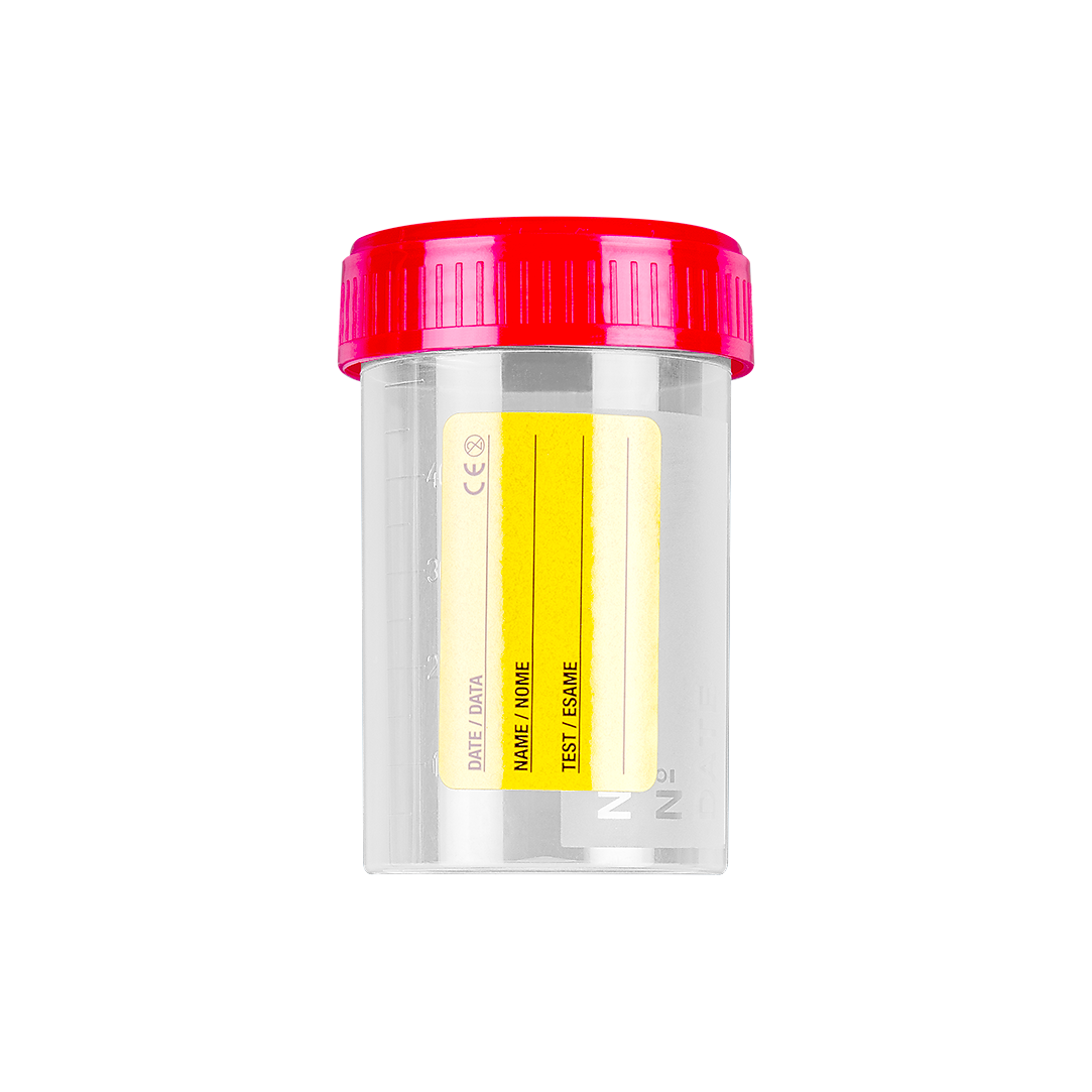 FL MEDICAL Promed 25184E contenitore urina 60 ml tappo a vite