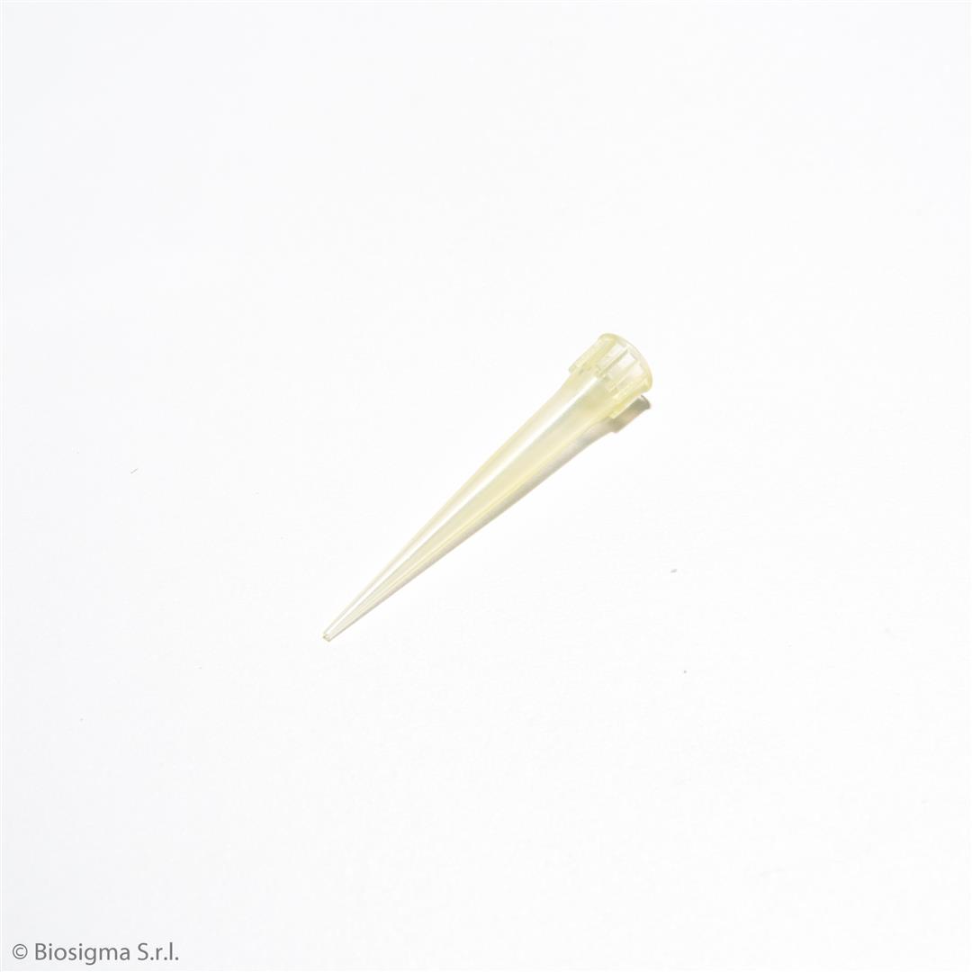 Biosigma BSR001 puntale giallo 0-200 µl tipo Eppendorf