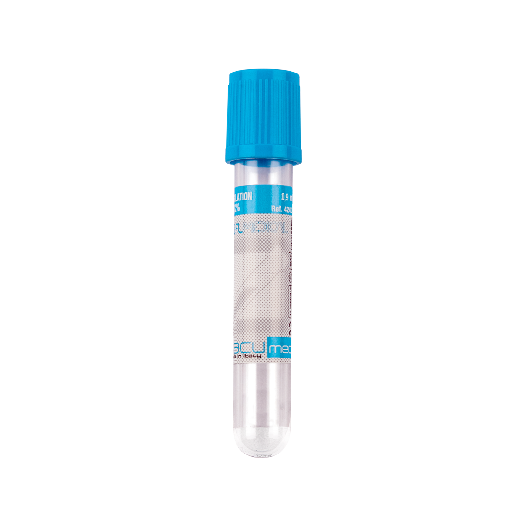 FL MEDICAL Vacumed 42400 provetta citrato 3,2% 0,9 ml azzurra
