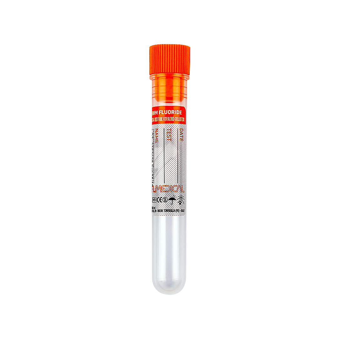 FL Medical Promed 22156 provetta fluoruro 2,5 ml rack 50 pz