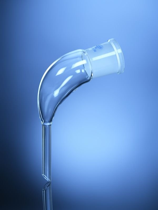 Glassco Receiver Delivery adattatore vetro stelo corto distillazione
