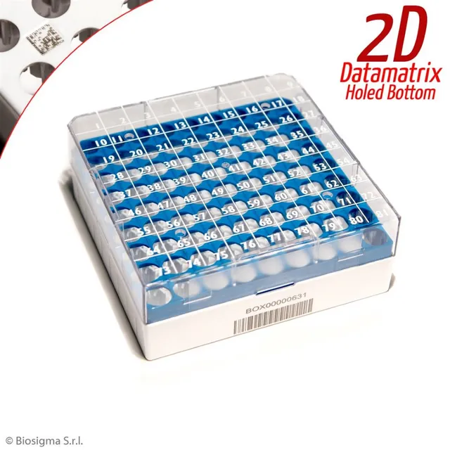 Biosigma CryoGen BSM580612D/5AZ box 81 posti 2 ml azzurro