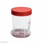 Biosigma BSC124 contenitore urina 30 ml tappo rosso