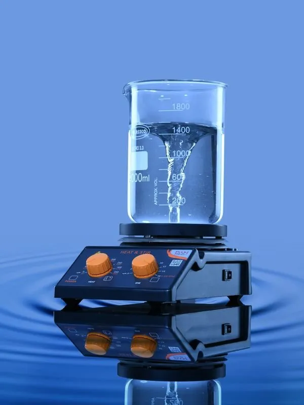 Glassco agitatore magnetico analogico con piastra