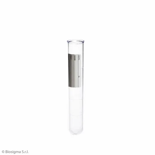 Biosigma BSP073 provetta etichettata polistirene 10 ml