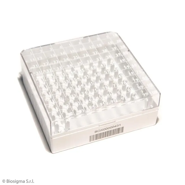 Biosigma BSM581001D/B box criogenico 100 posti 1-2 ml