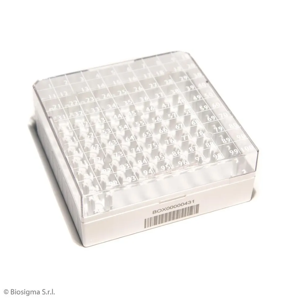 Biosigma BSM581001D/B box criogenico 100 posti 1-2 ml